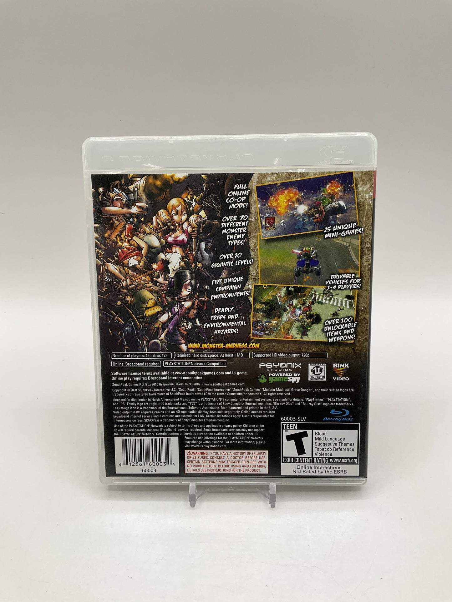 Monster Madness Grave Danger Playstation 3 Used
