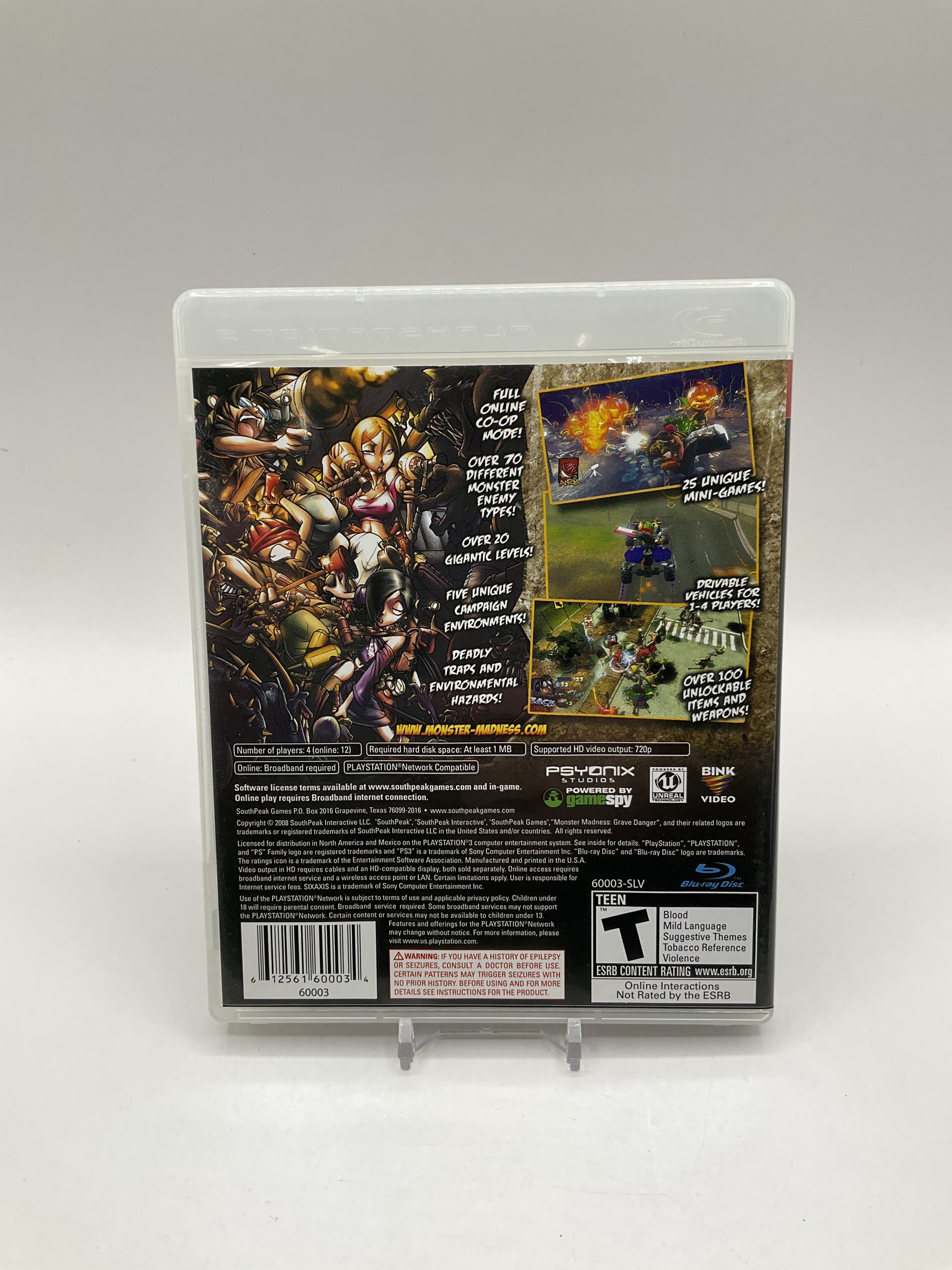 Monster Madness Grave Danger Playstation 3 Used