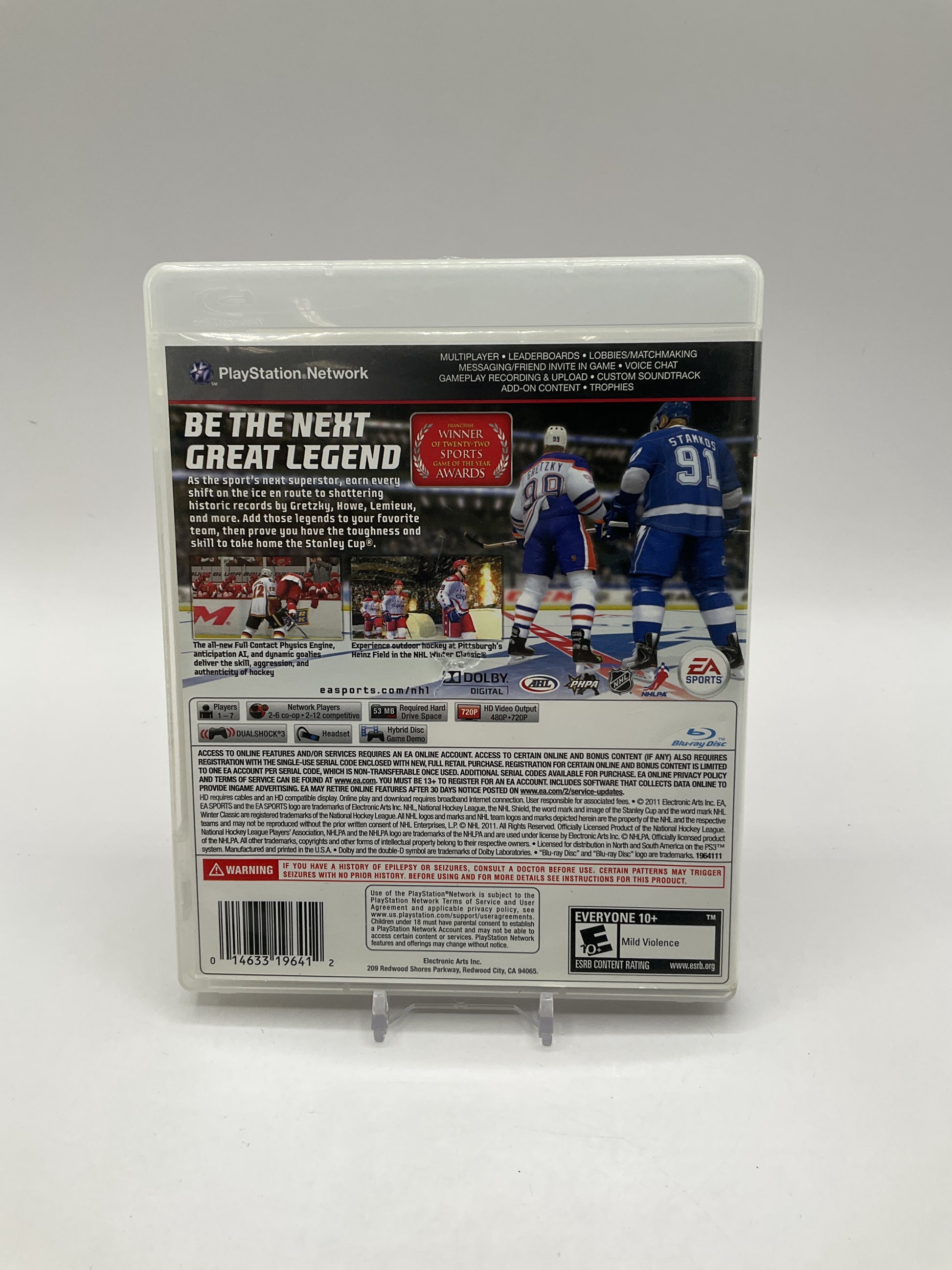 NHL 12 Playstation 3 Used