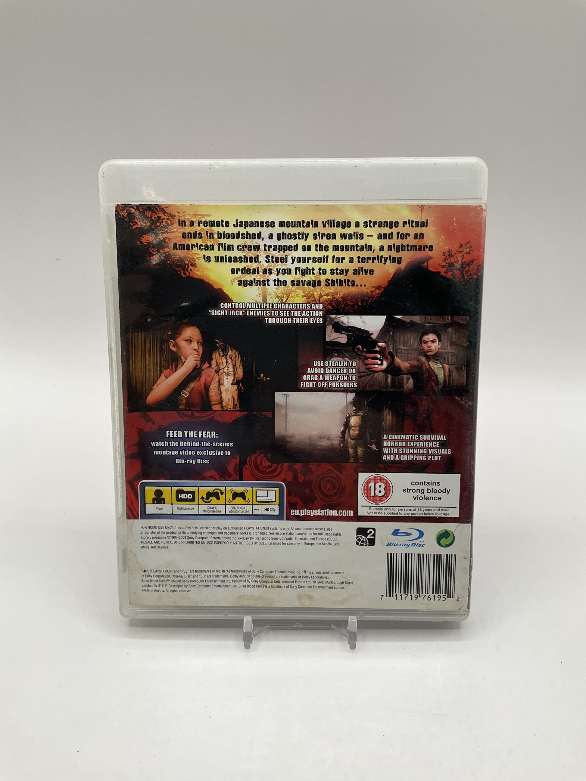 Siren: Blood Curse PAL Playstation 3 Used