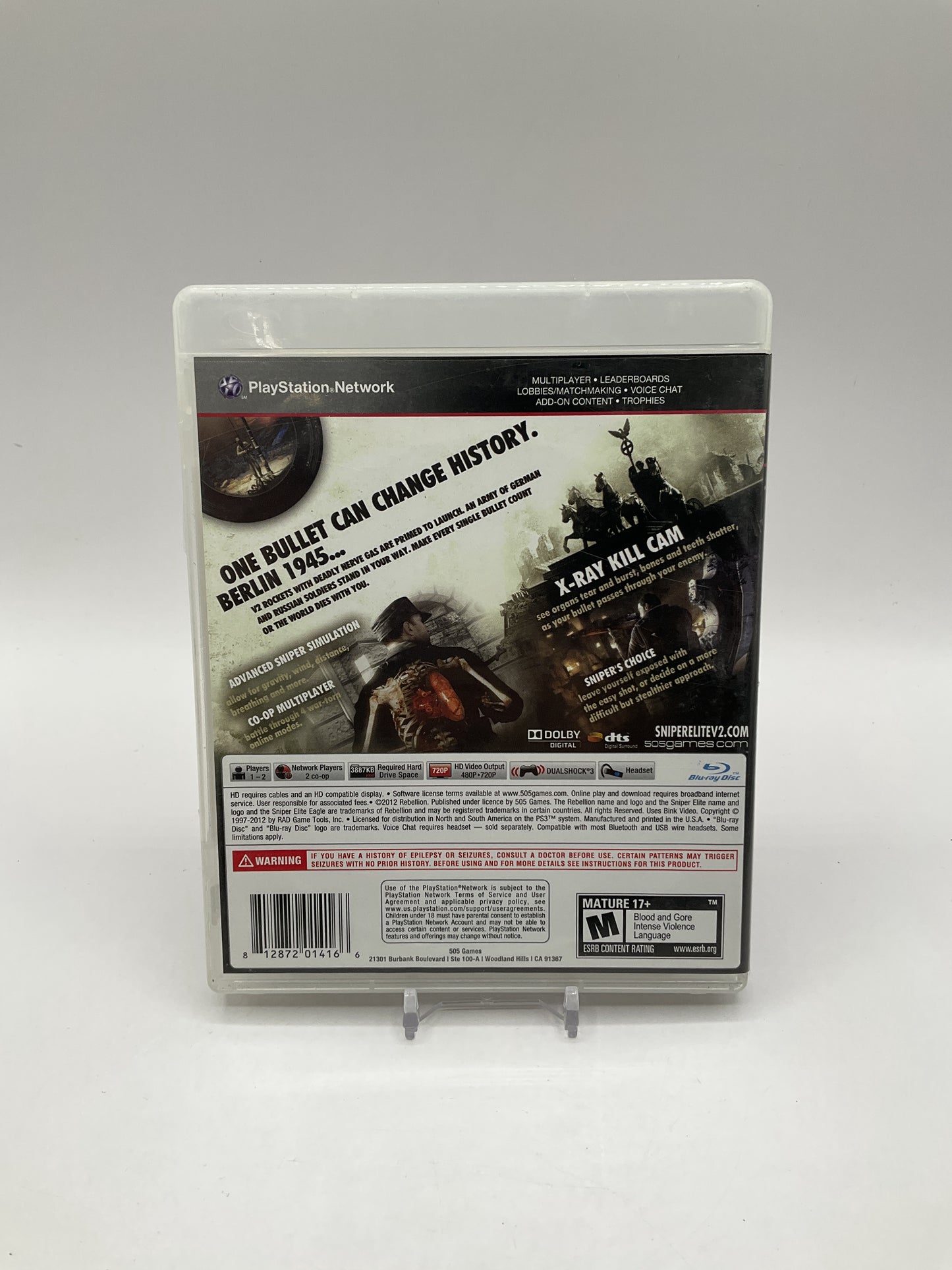 Sniper Elite V2 Playstation 3 Used