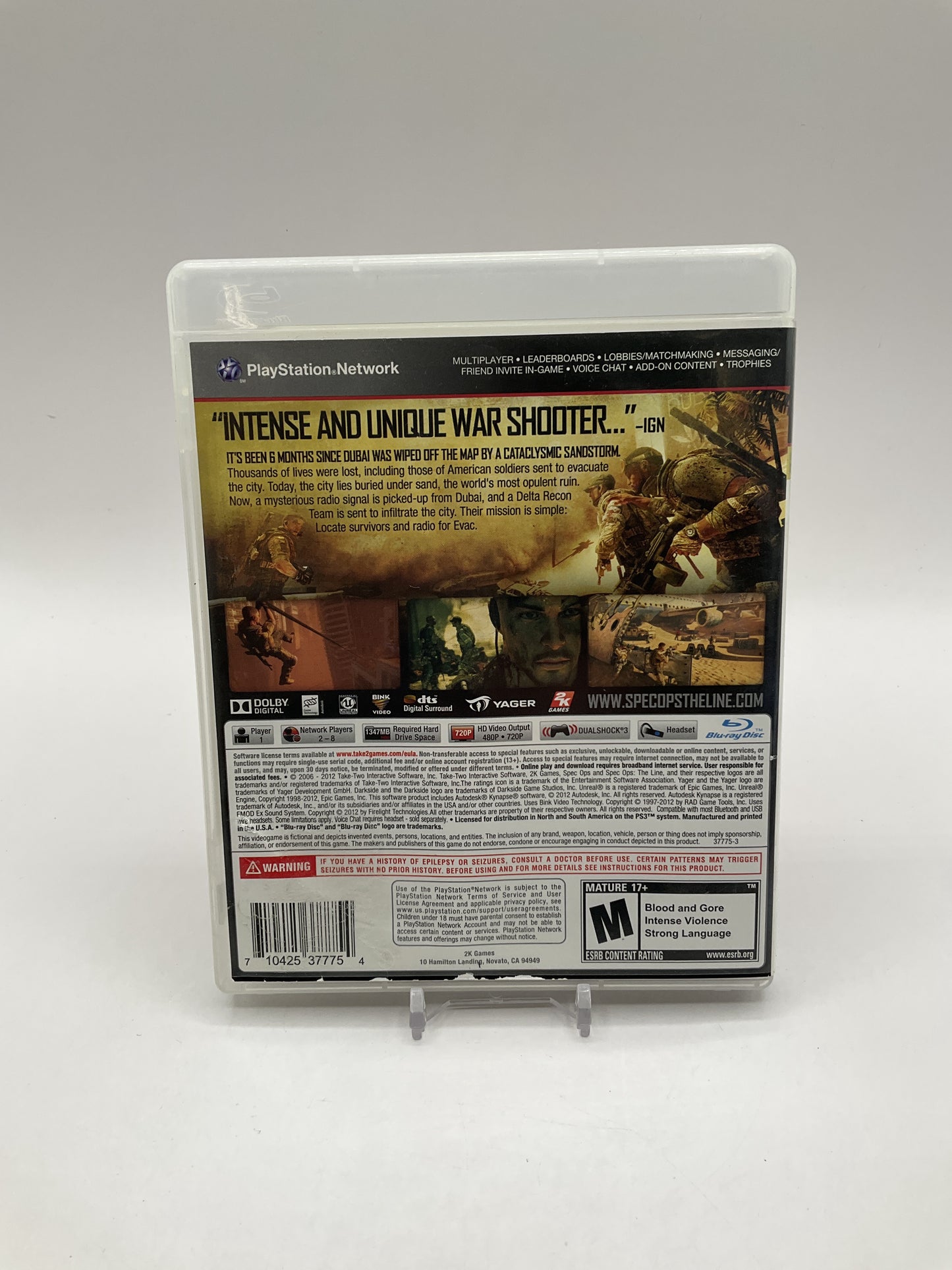 Spec Ops The Line [Premium Edition] Playstation 3 Used