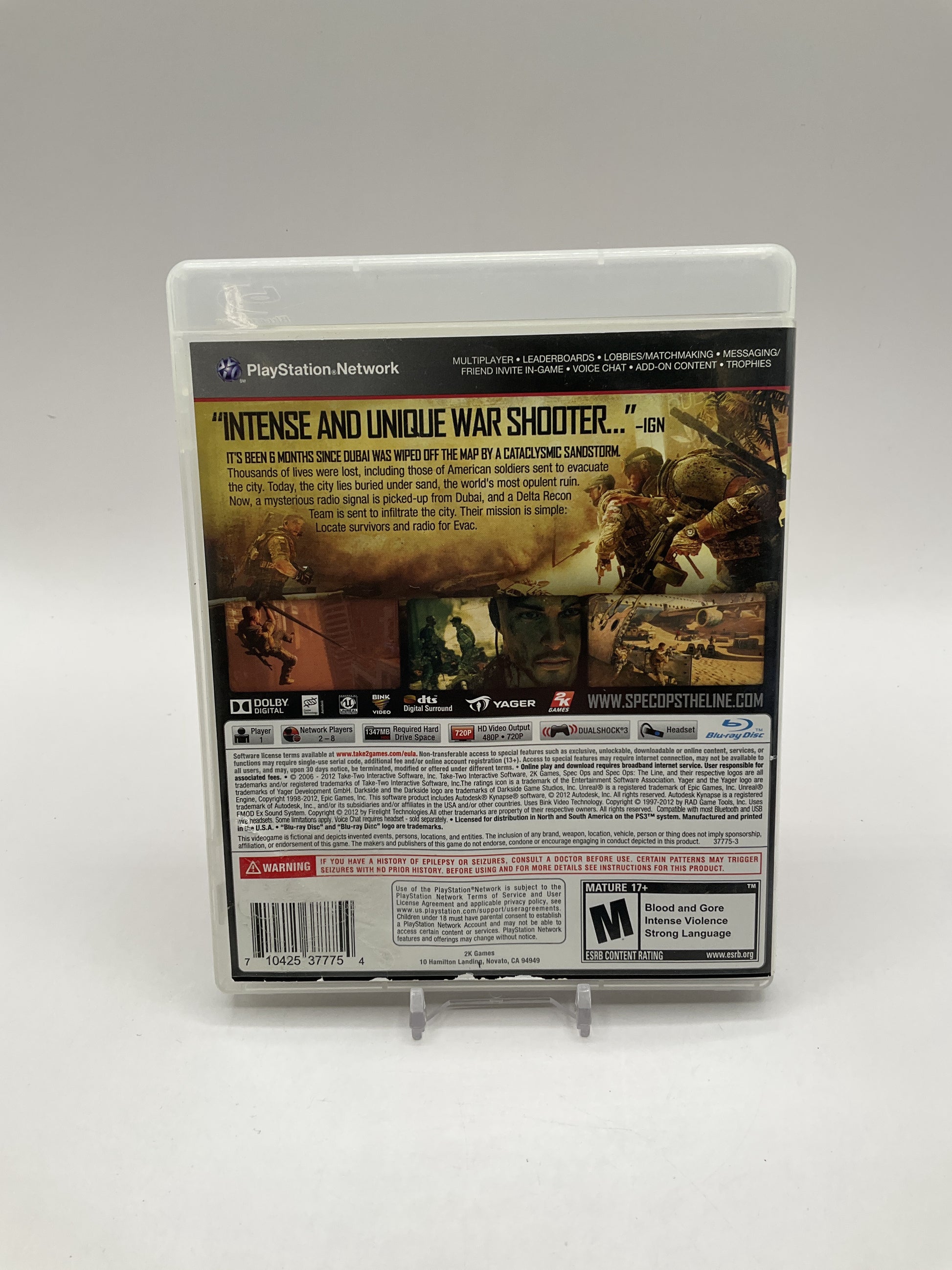 Spec Ops The Line [Premium Edition] Playstation 3 Used