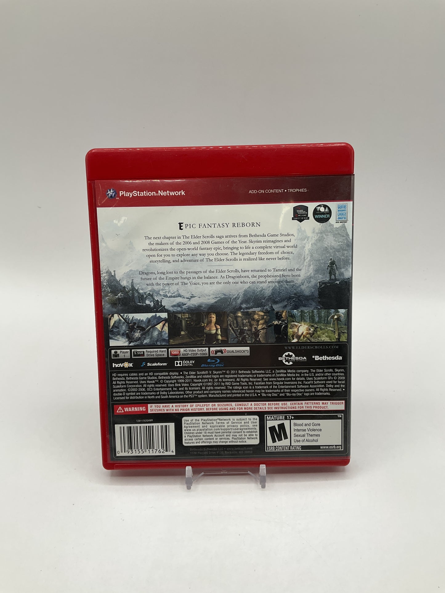 The Elder Scrolls V: Skyrim [Greatest Hits] Playstation 3 Used