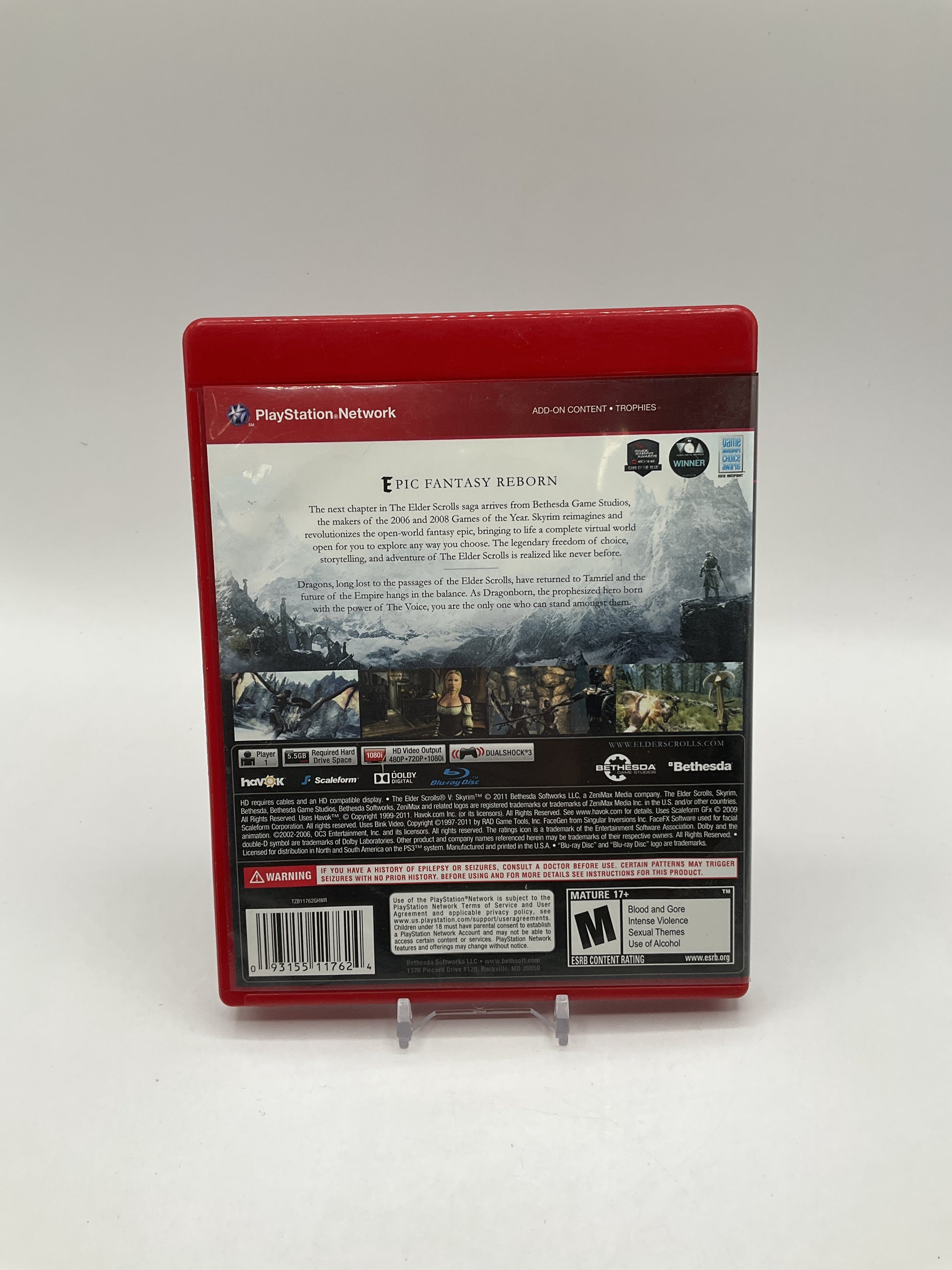 The Elder Scrolls V: Skyrim [Greatest Hits] Playstation 3 Used
