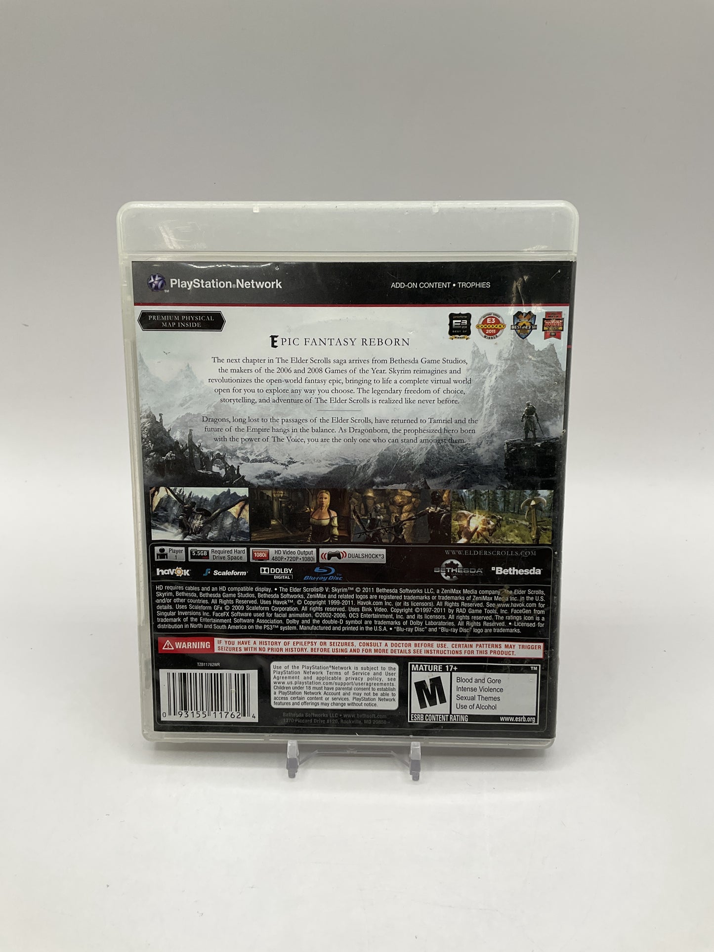 The Elder Scrolls V: Skyrim Playstation 3 Used #1