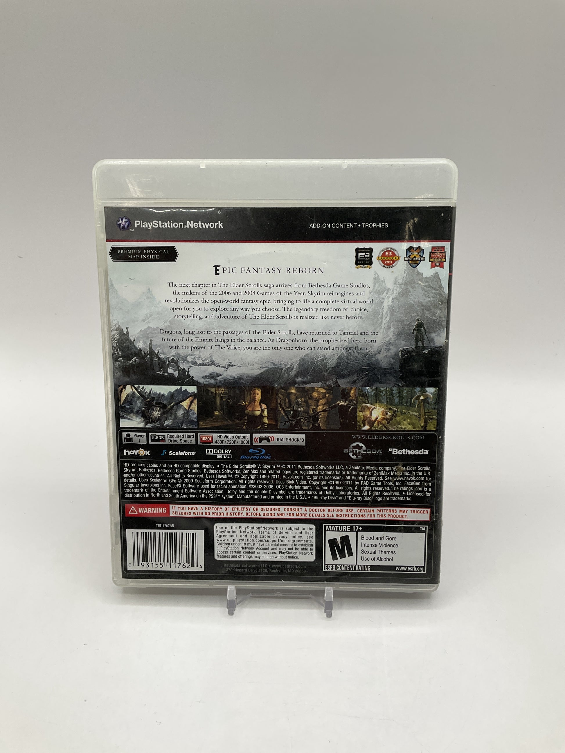 The Elder Scrolls V: Skyrim Playstation 3 Used #1