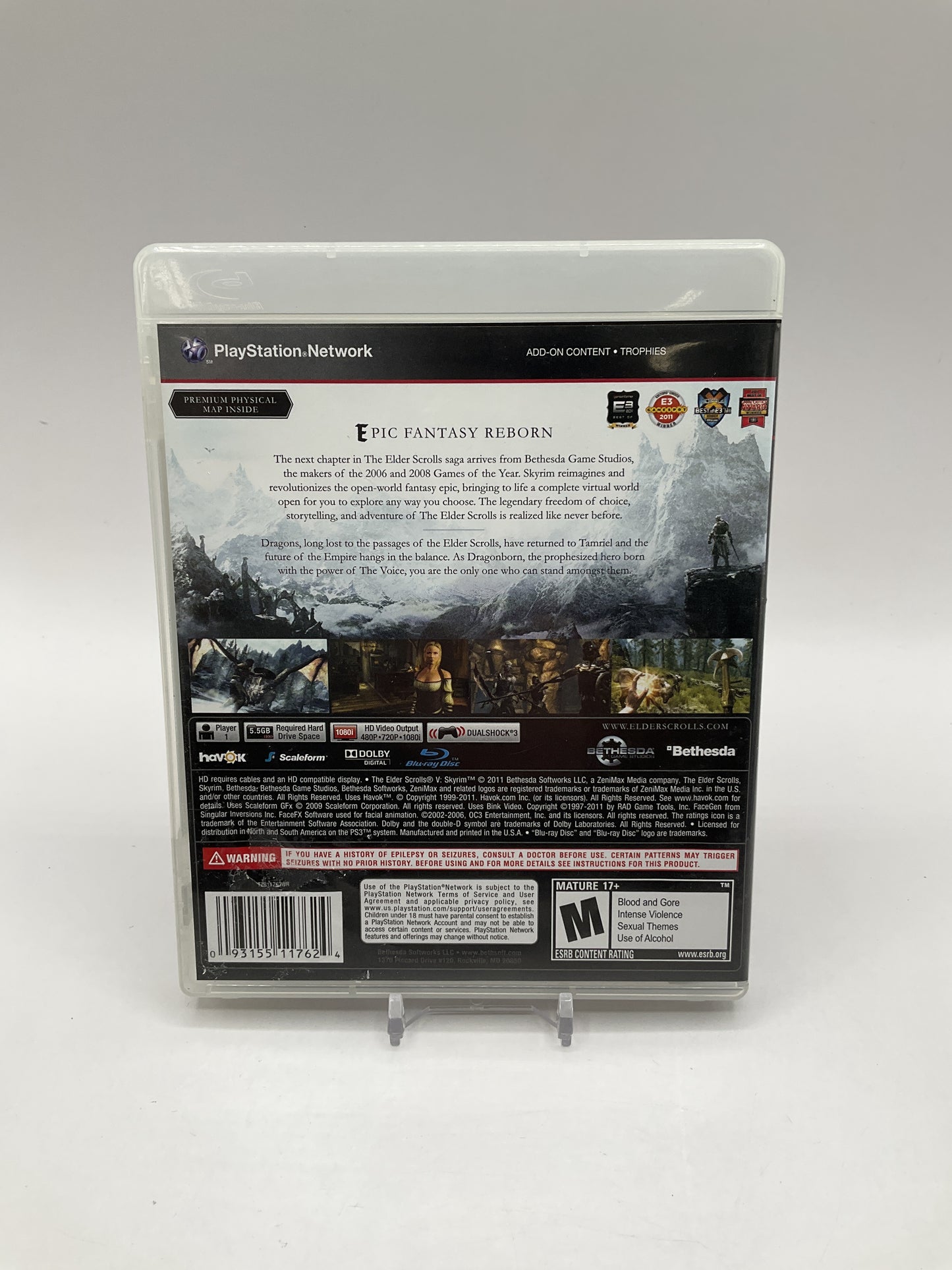 The Elder Scrolls V: Skyrim Playstation 3 Used #2