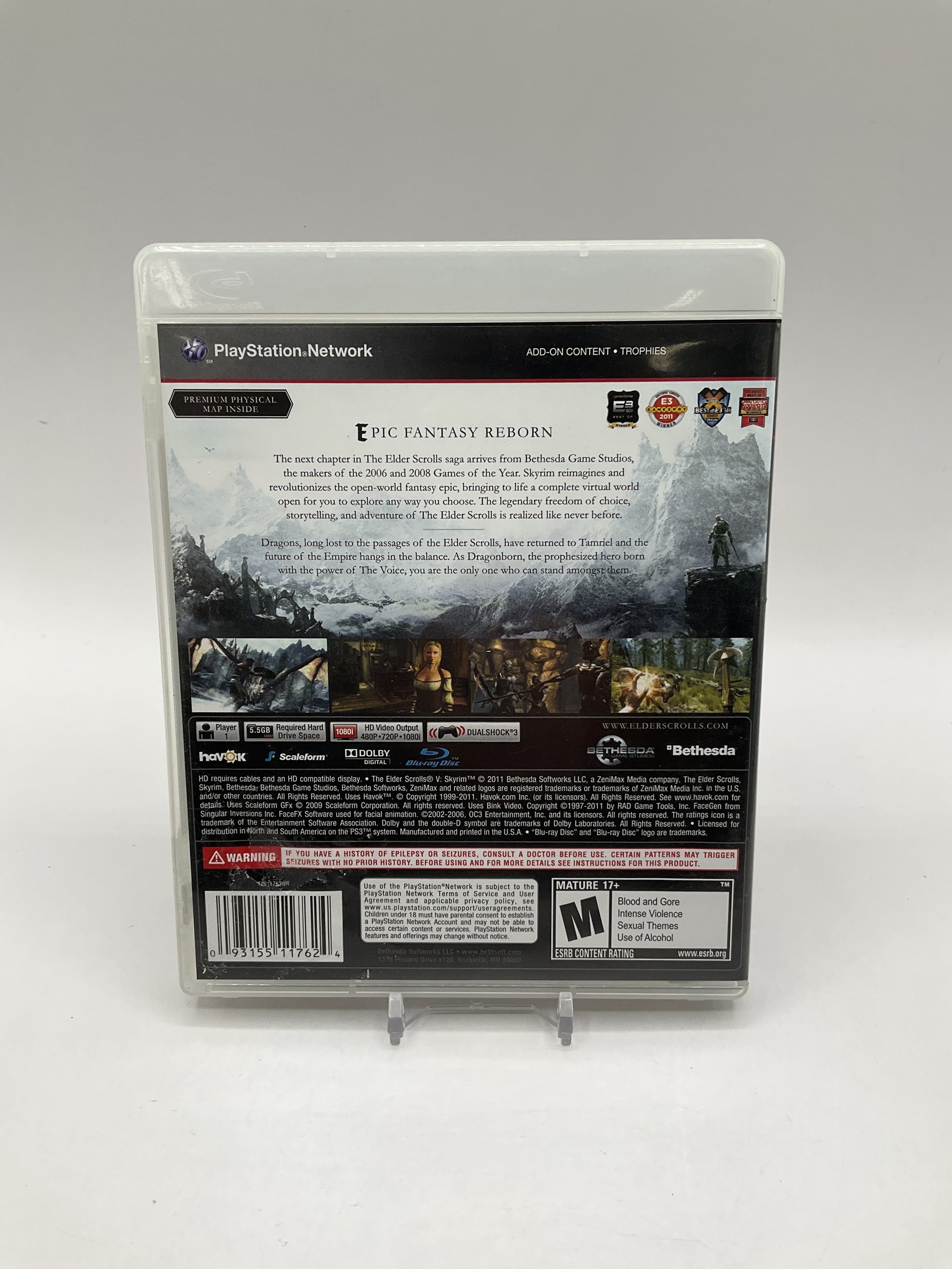 The Elder Scrolls V: Skyrim Playstation 3 Used #2