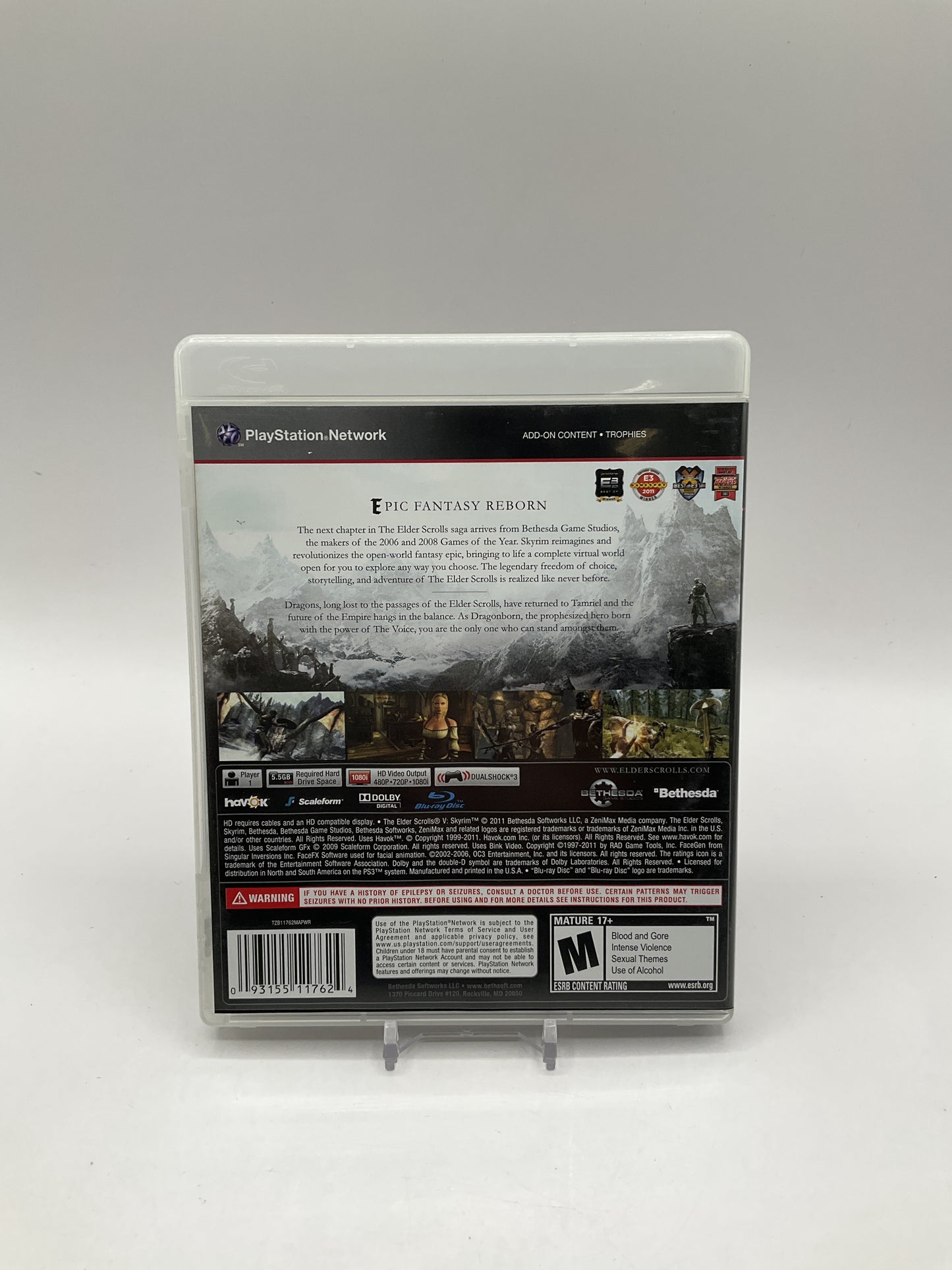 The Elder Scrolls V: Skyrim Playstation 3 Used #3