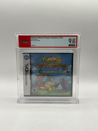 Pokemon Mystery Dungeon Explorers of Sky Nintendo DS PSA 9.6