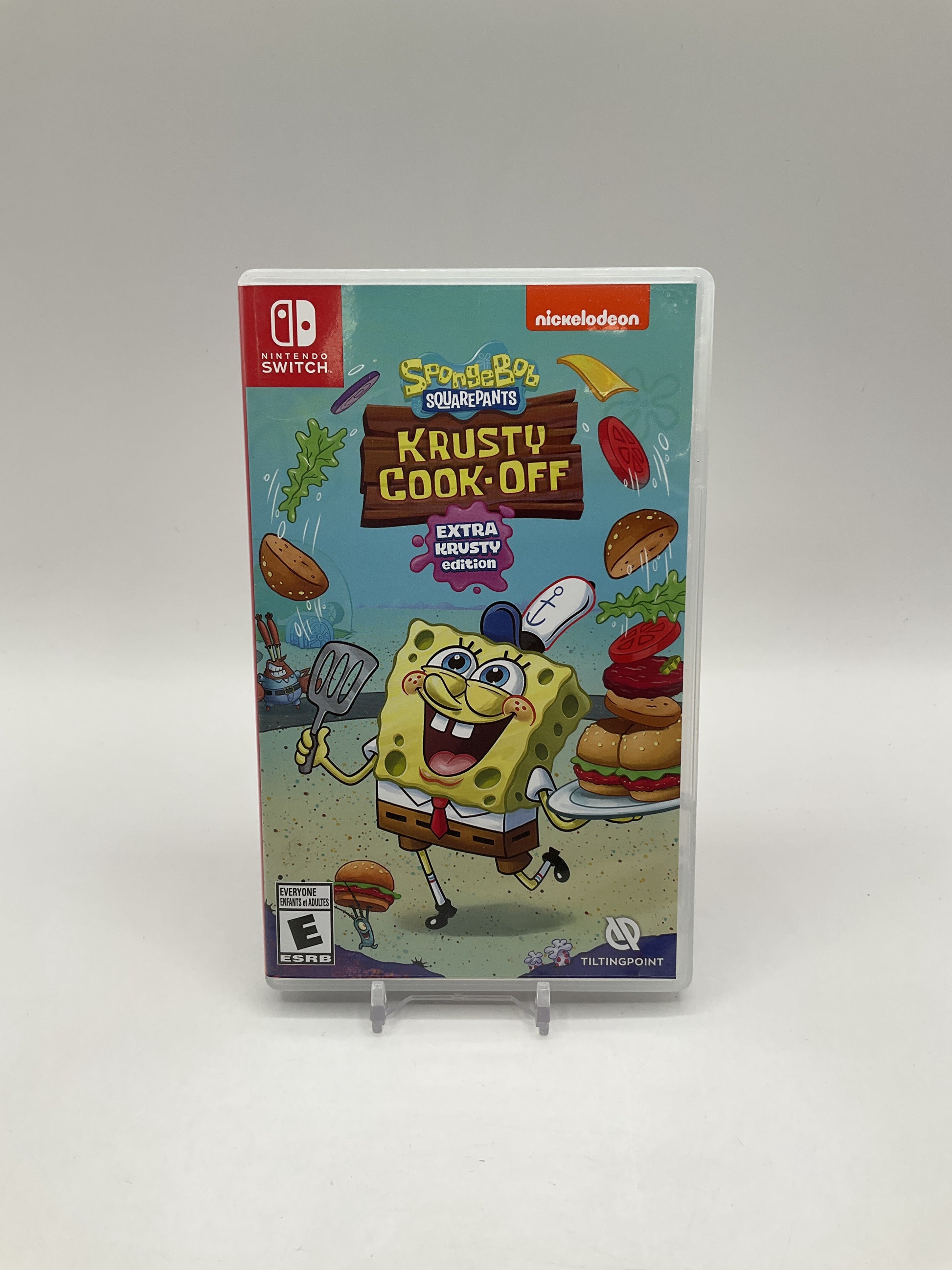 Spongebob: Krusty Cook-Off Extra Krusty Edition Nintendo Switch Used
