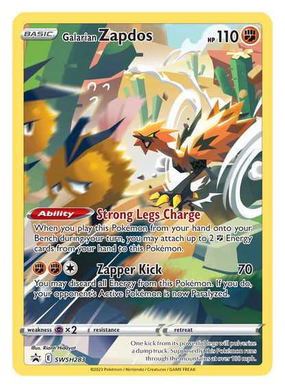 Pokemon: Crown Zenith Collection Tin [Galarian Zapdos, International]