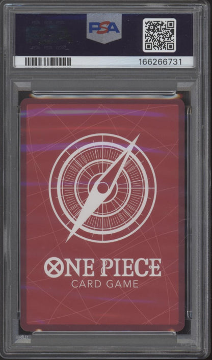 Monkey D Luffy One Piece Card Game 2nd Anniversary Set #061 PSA 10 #2