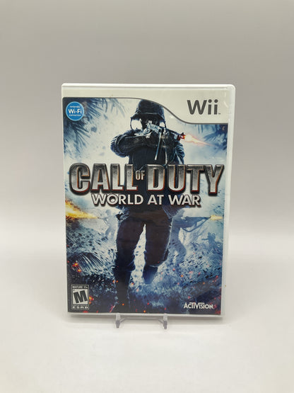 Call of Duty World at War Wii Used