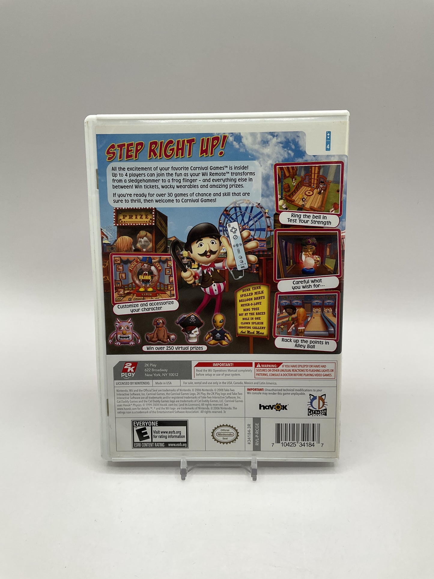 Carnival Games Wii Used