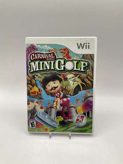 Carnival Games Mini Golf Wii Used