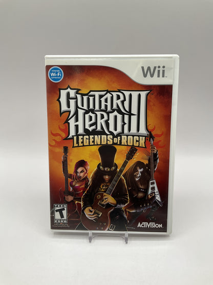 Guitar Hero III Legends of Rock Wii Used