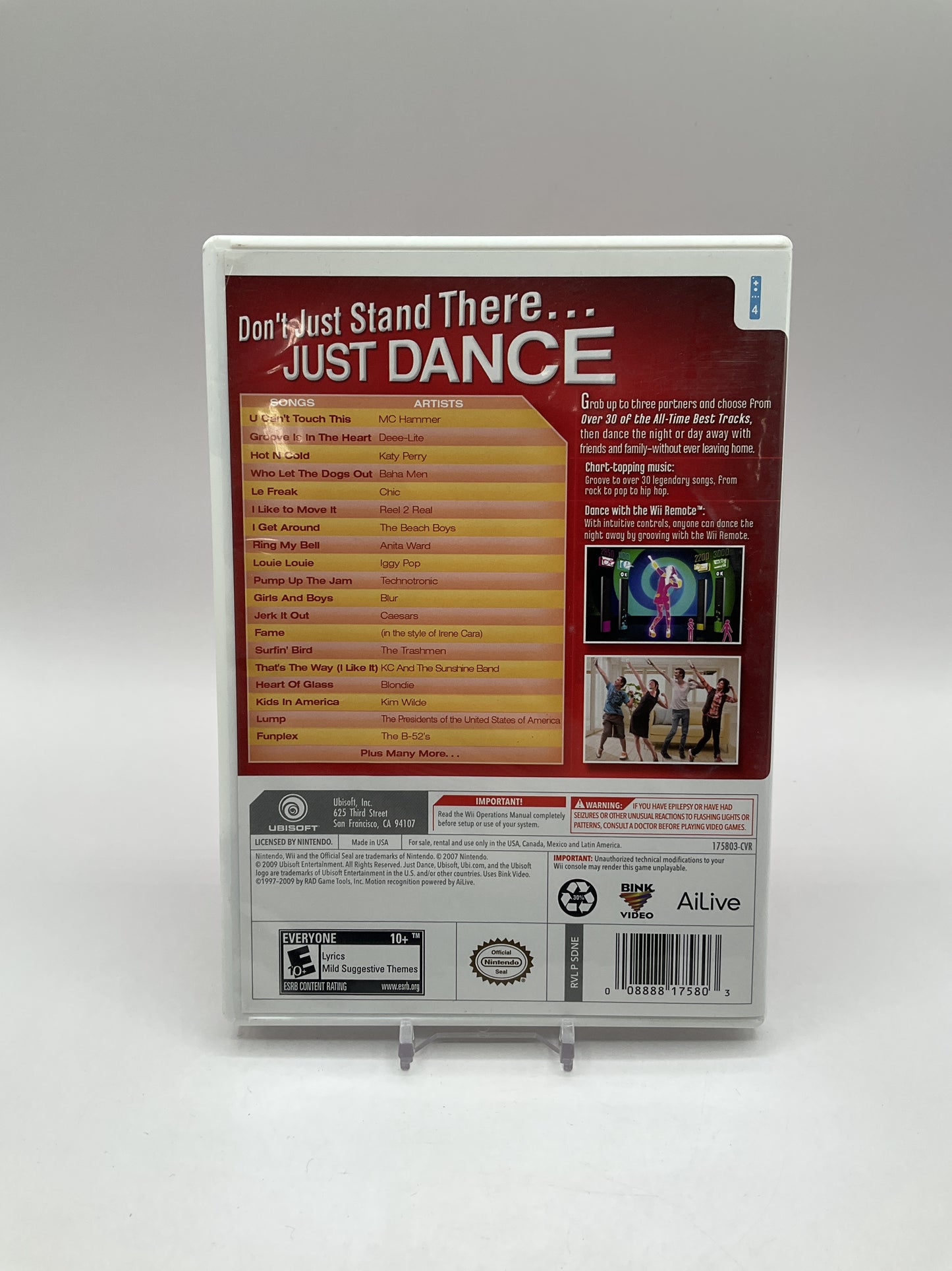 Just Dance Wii Used