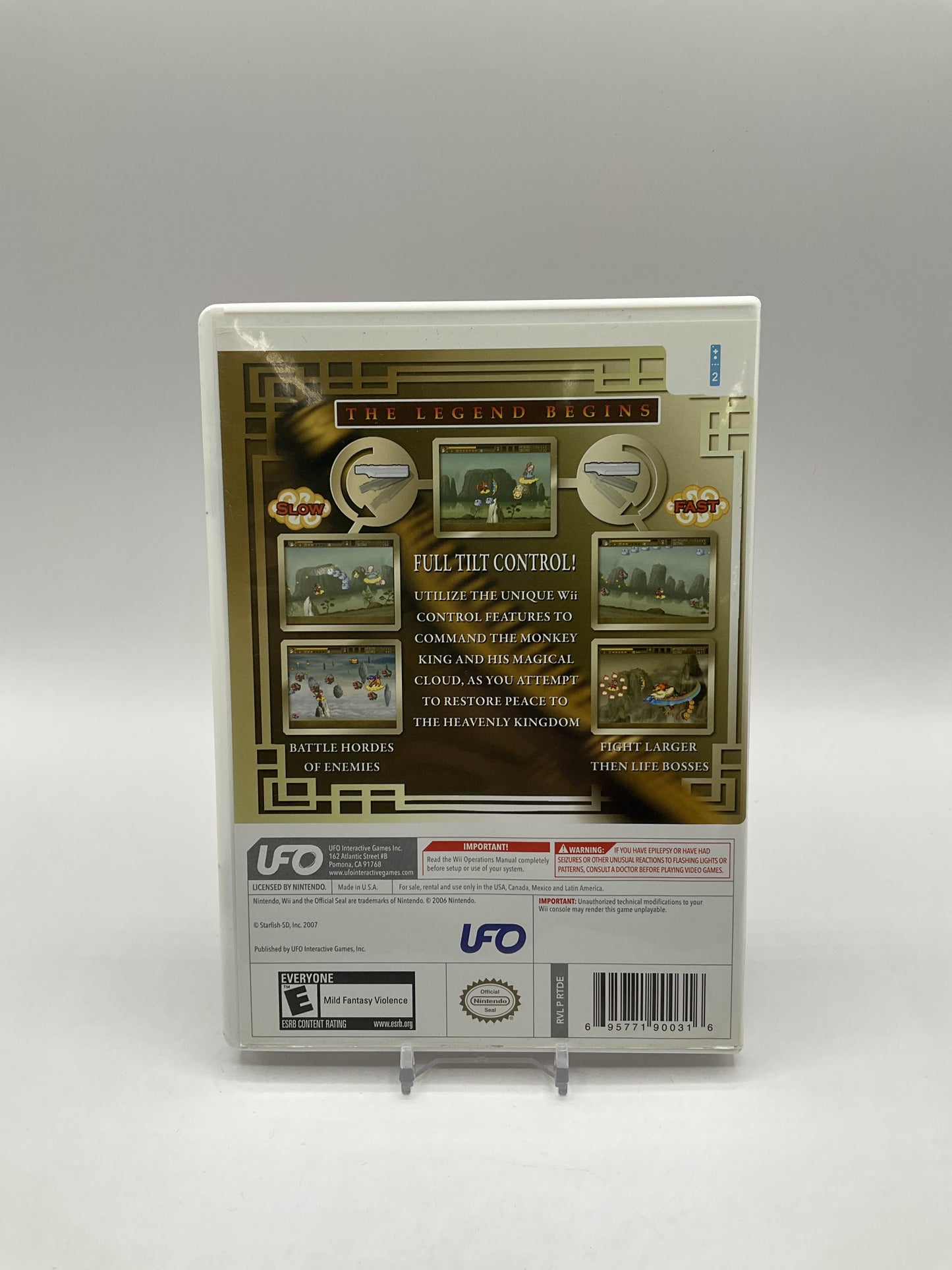 The Monkey King The Legend Begins Wii Used