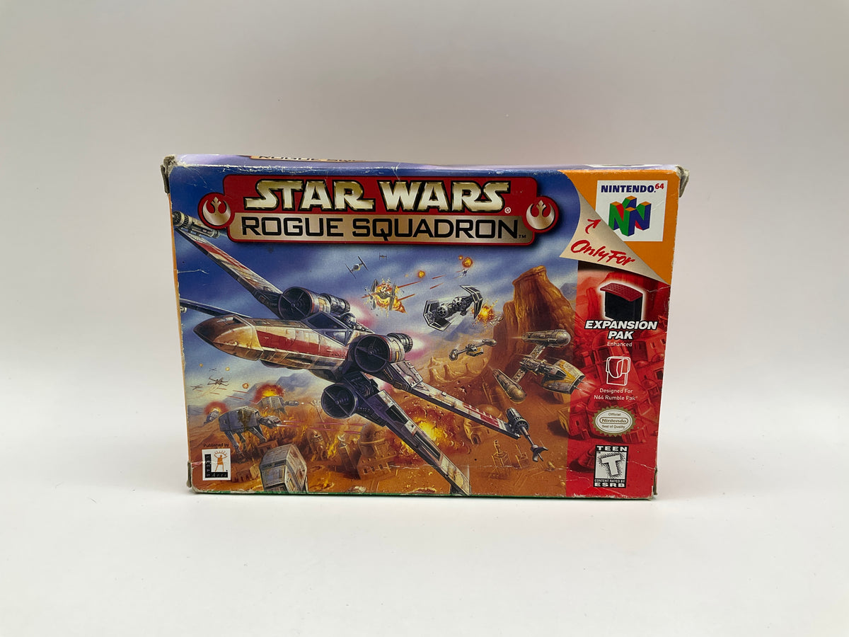 Star Wars Rogue Squadron Nintendo 64 CIB