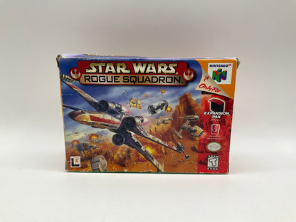 Star Wars Rogue Squadron Nintendo 64 CIB
