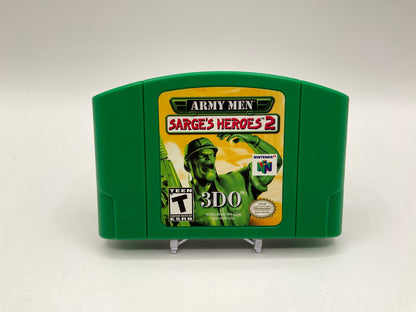 Army Men Sarge's Heroes 2 Nintendo 64 Loose