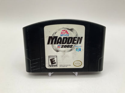 Madden 2002 Nintendo 64 Loose