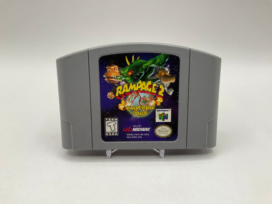 Rampage 2 Universal Tour Nintendo 64 Loose