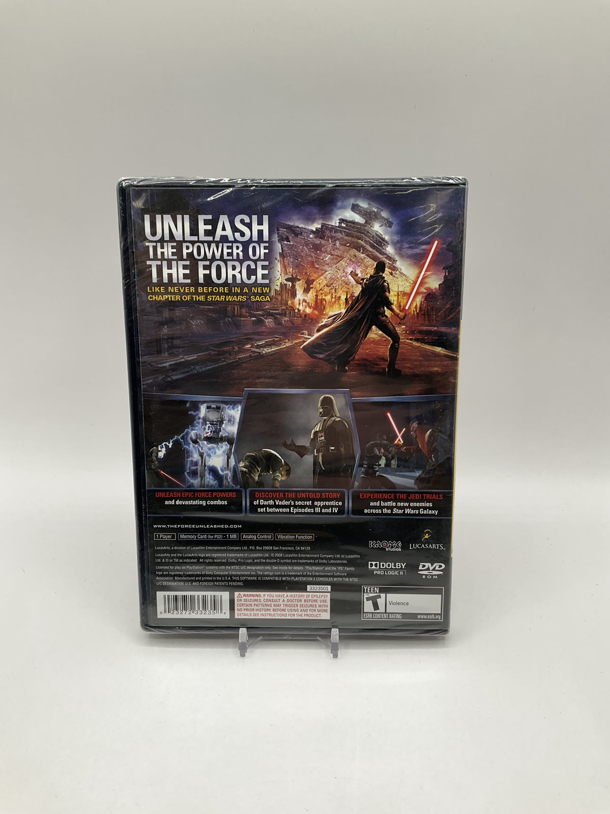 Star Wars The Force Unleashed Playstation 2 Sealed