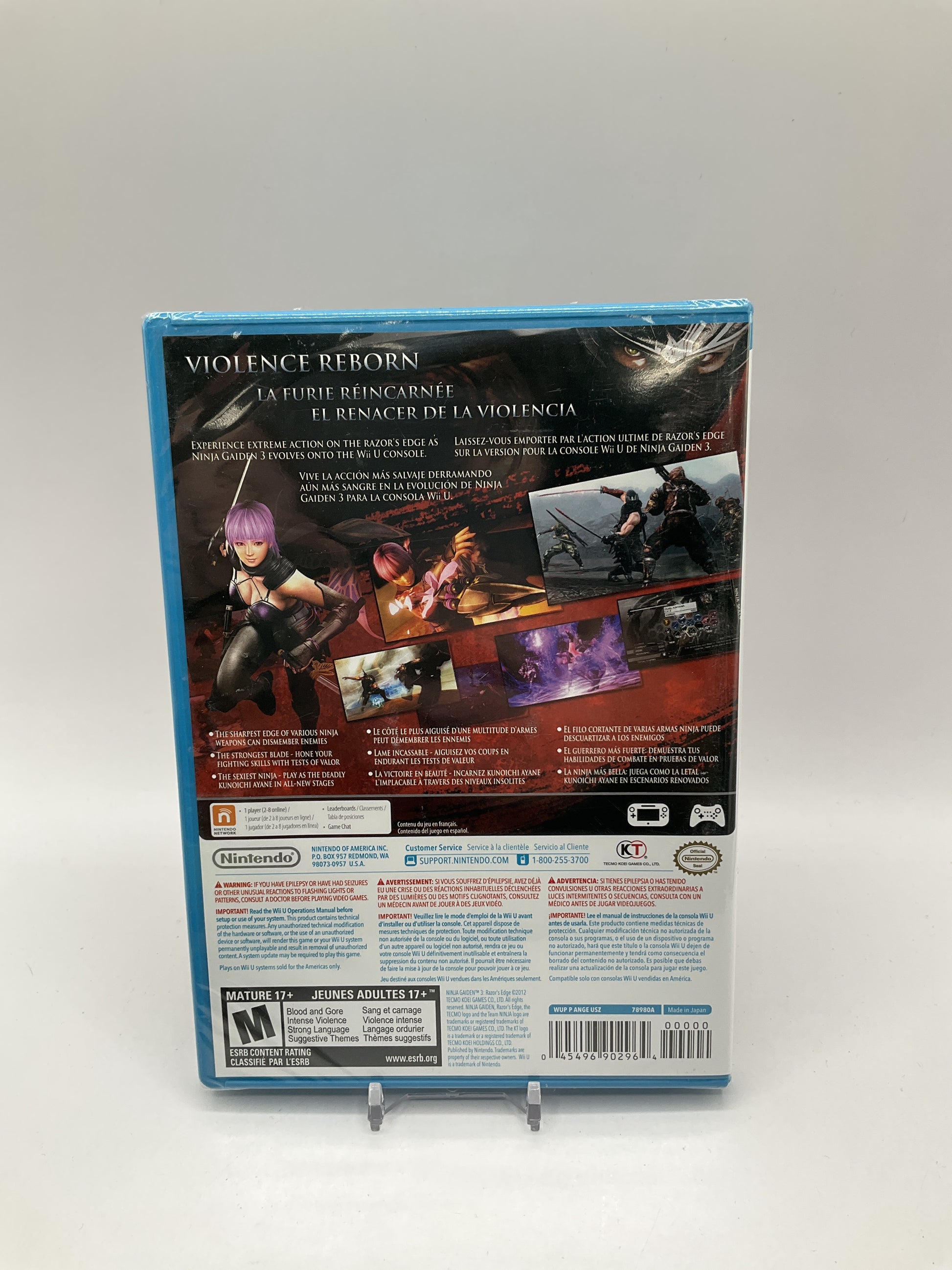 Ninja Gaiden 3: Razor's Edge Wii U Sealed