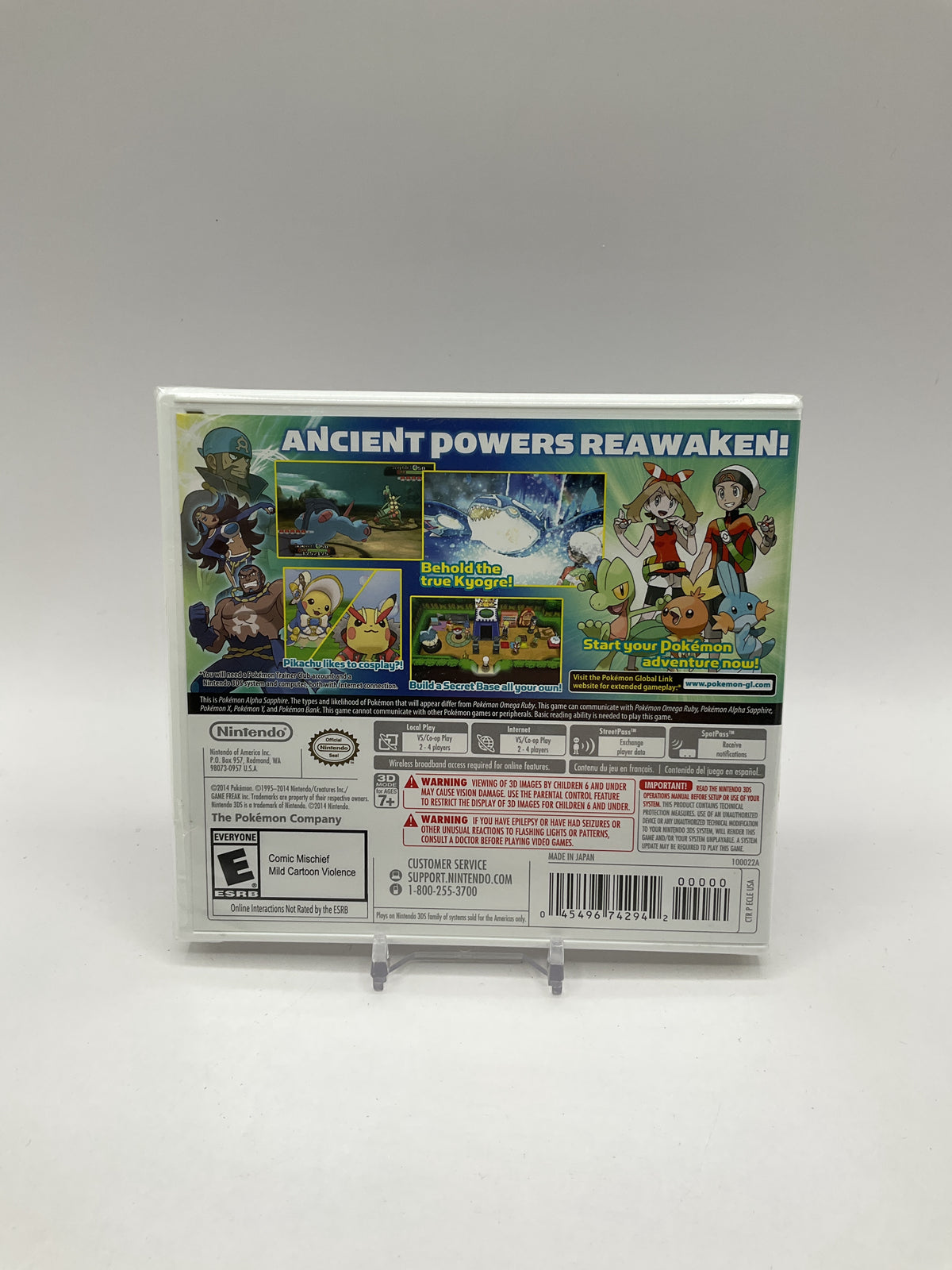 Pokemon Alpha Sapphire Nintendo 3DS Sealed