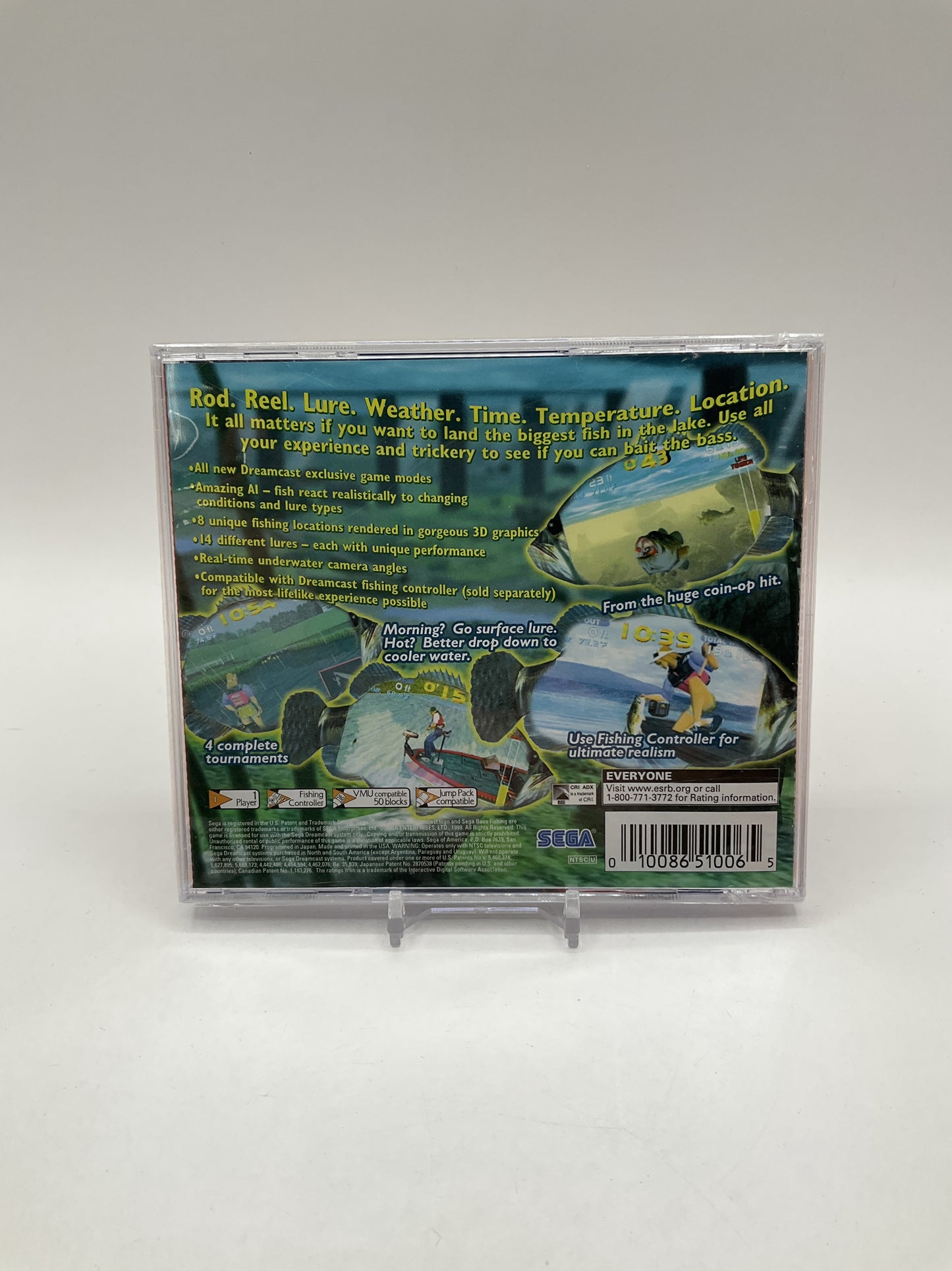 Sega Bass Fishing Sega Dreamcast Sealed