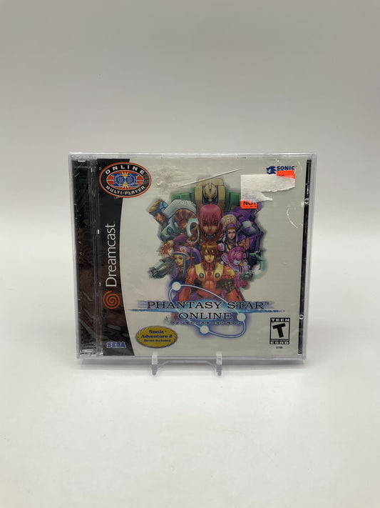 Phantasy Star Online Sega Dreamcast Sealed
