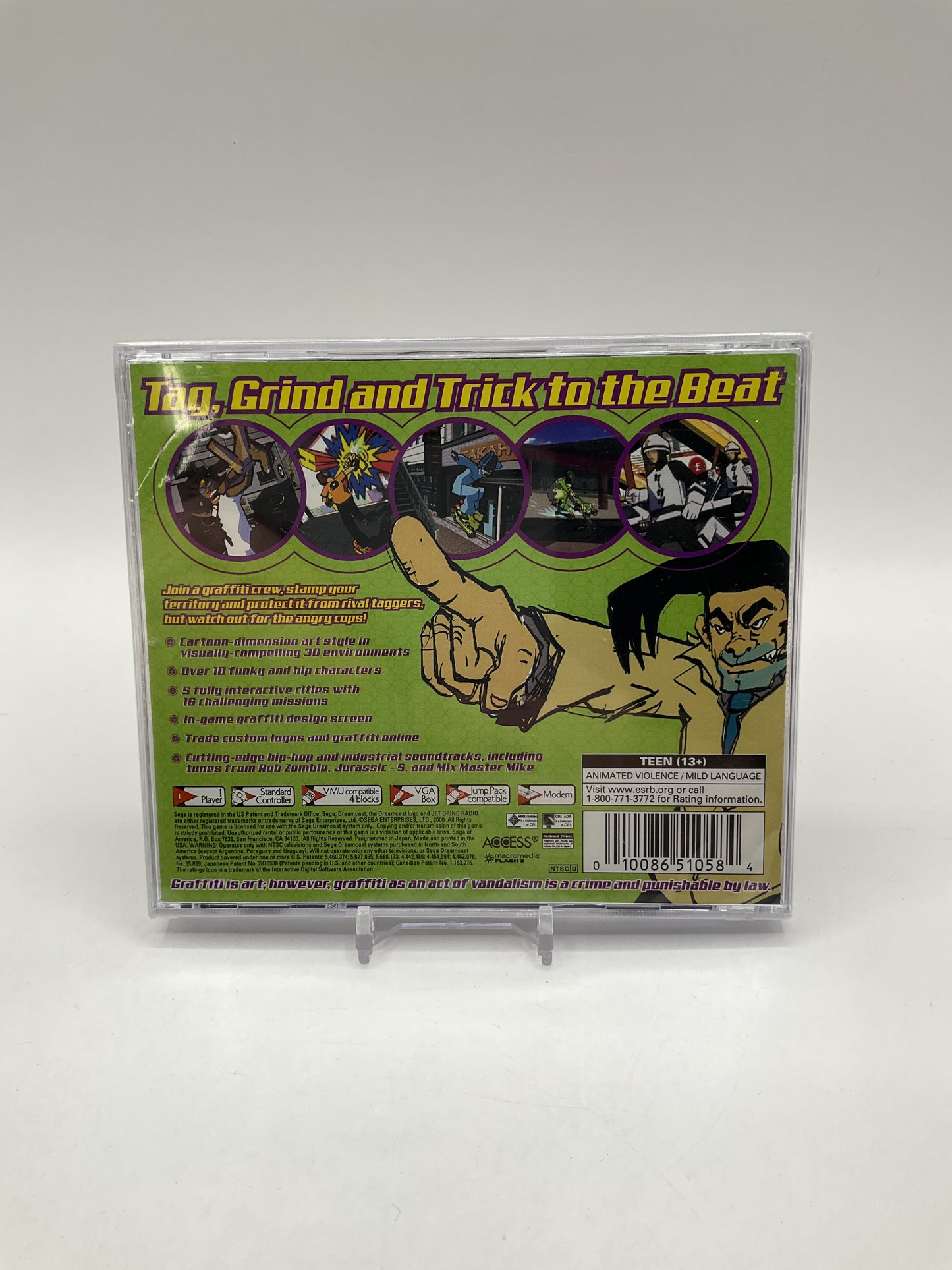 Jet Grind Radio Sega Dreamcast Sealed