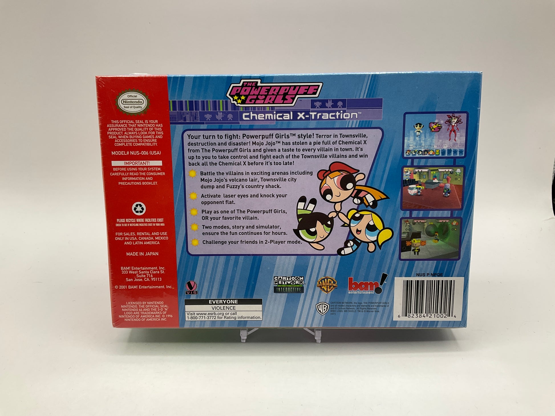 The Powerpuff Girls Nintendo 64 Sealed