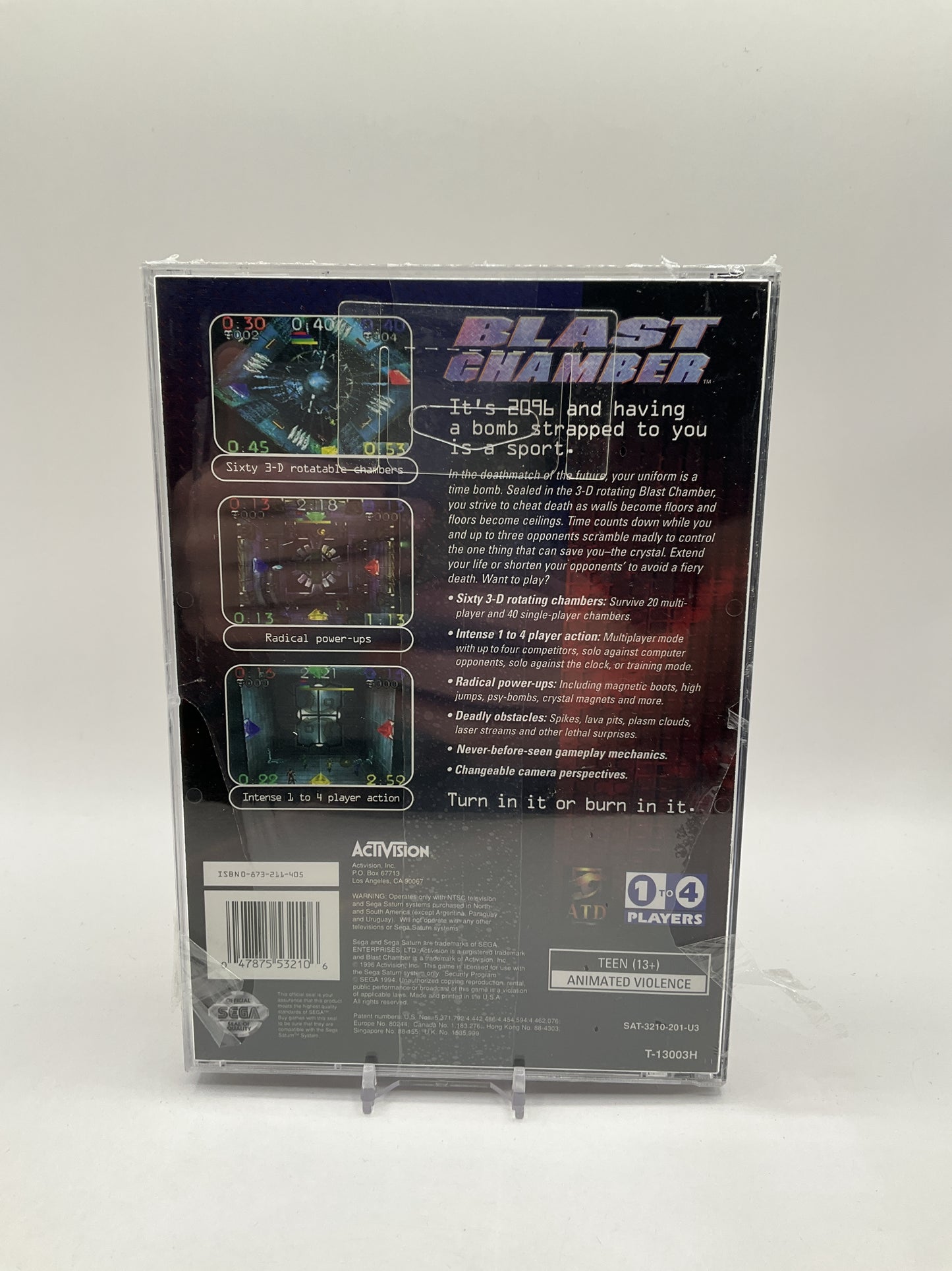 Blast Chamber Sega Saturn Sealed