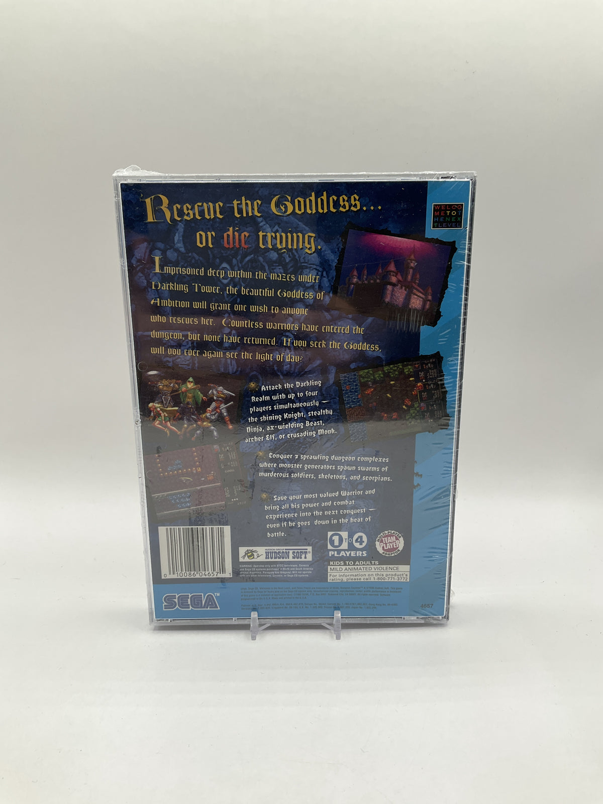 Dungeon Explorer Sega CD Sealed