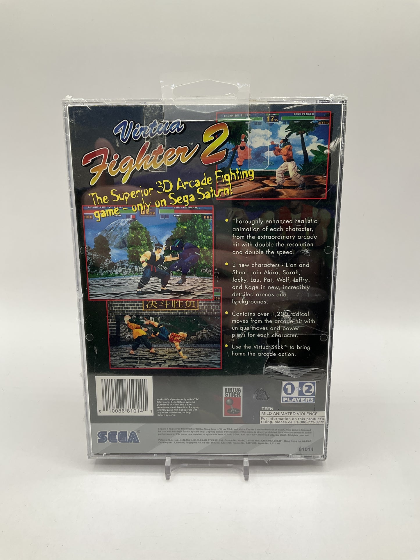 Virtua Fighter 2 Sega Saturn Sealed #1