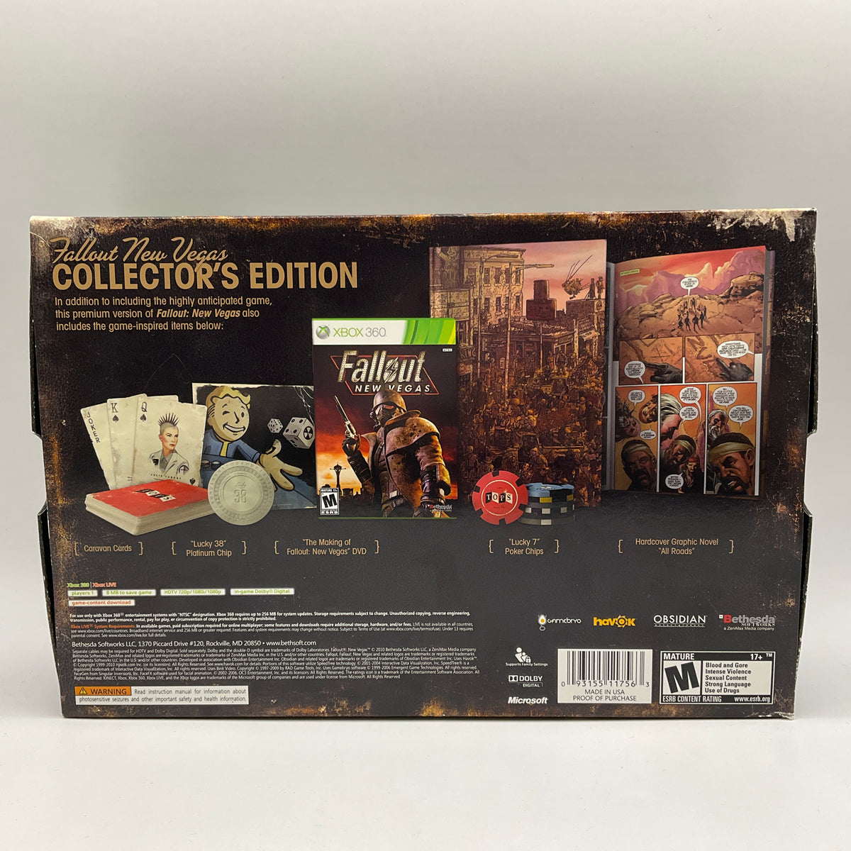Fallout: New Vegas [Collector's Edition] Xbox 360 Used