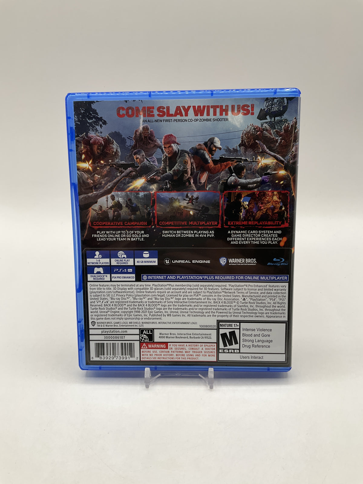 Back 4 Blood Playstation 4 Used