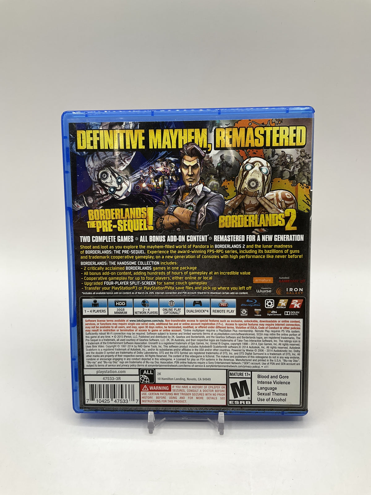 Borderlands: The Handsome Collection Playstation 4 Used