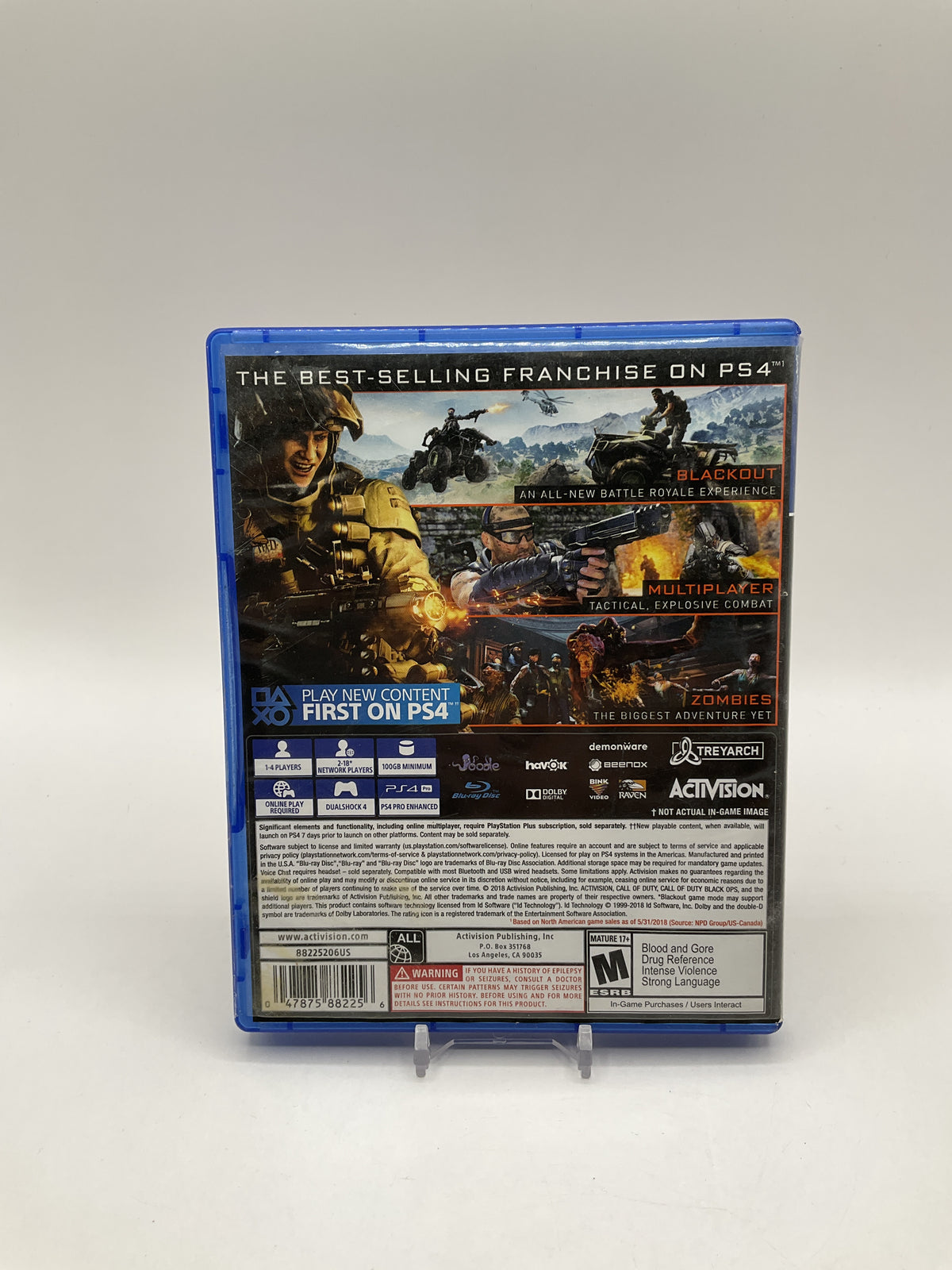 Call of Duty: Black Ops 4 Playstation 4 Used #2