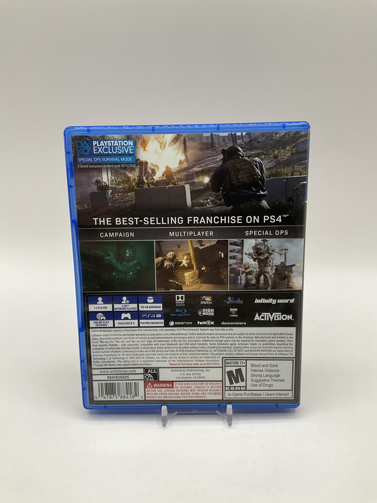 Call of Duty: Modern Warfare Playstation 4 Used #1
