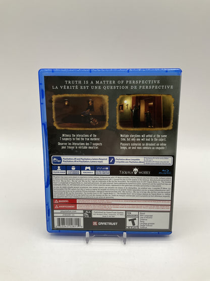 Invisible Hours Playstation 4 Used