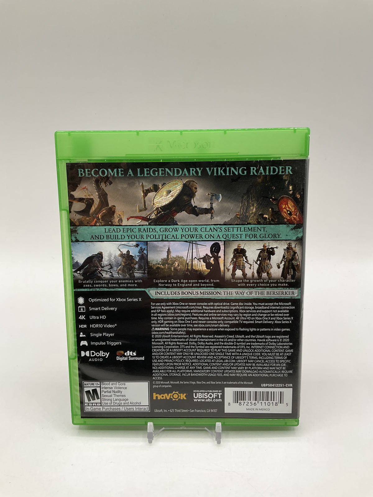 Assassin's Creed Valhalla Xbox Series X Used