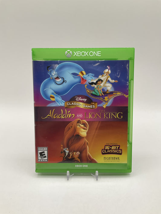Disney Classic Games: Aladdin and The Lion King Xbox One Used