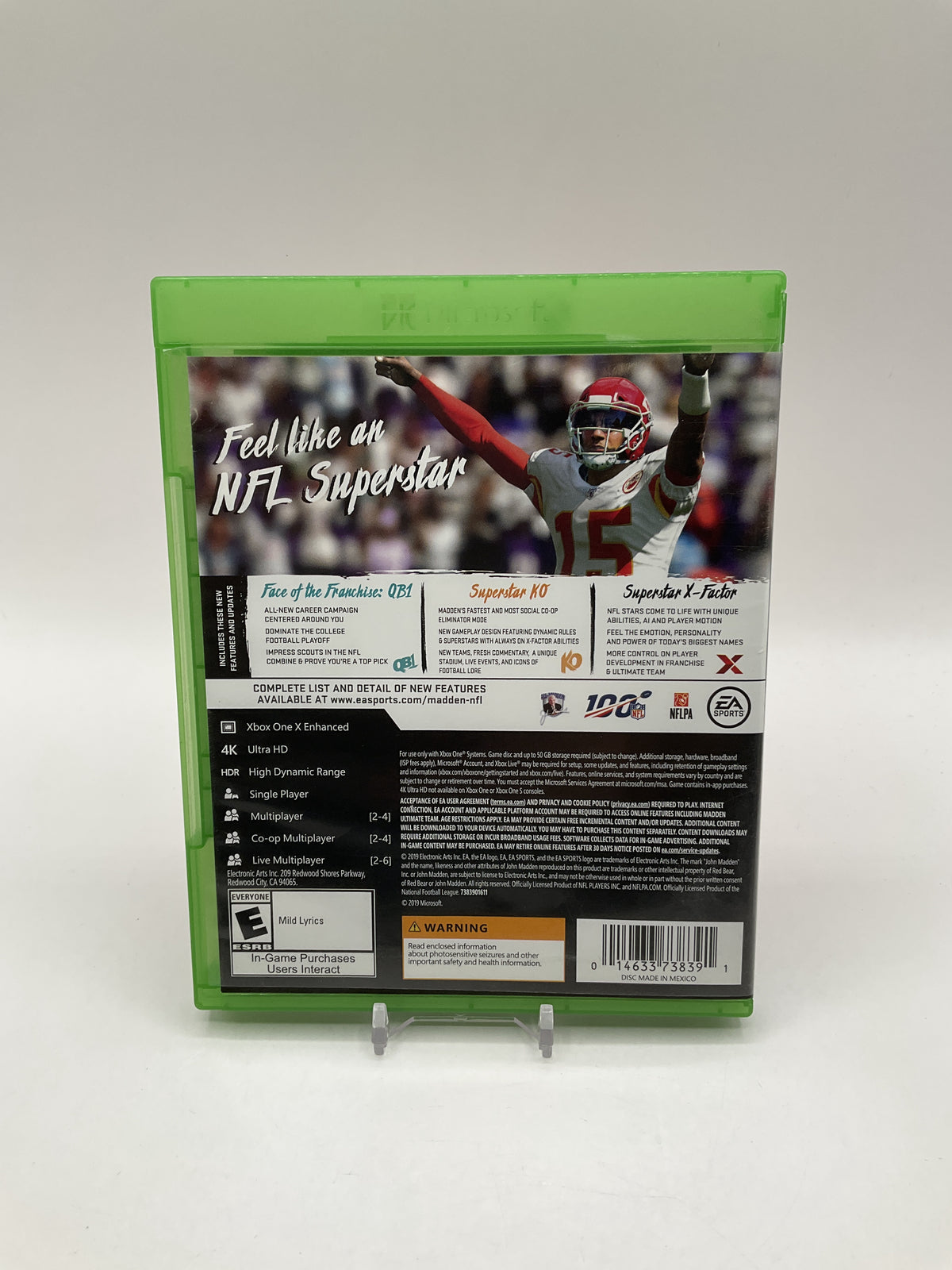 Madden NFL 20 Xbox One Used