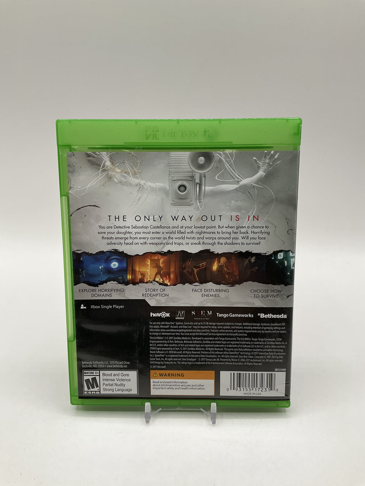 The Evil Within 2 Xbox One Used