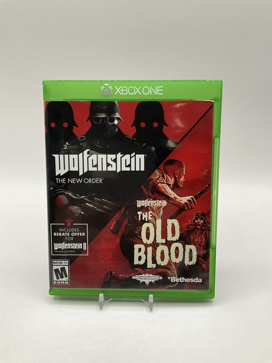 Wolfenstein The New Order and The Old Blood Xbox One Used